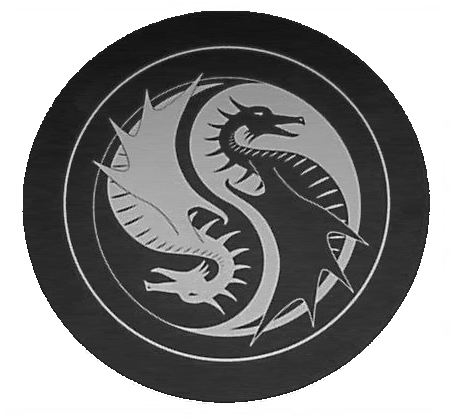 yin yang dragon. Great book of dragon patterns