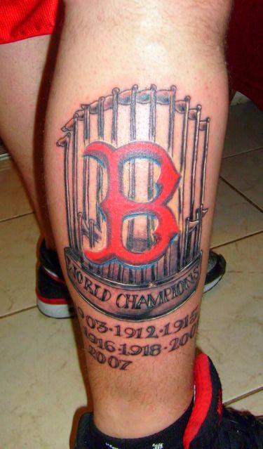 Red Sox Tattoos