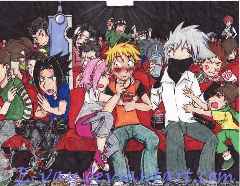 Naruto at the movies