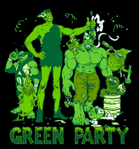 GREEN PARTY Party – Wesleying