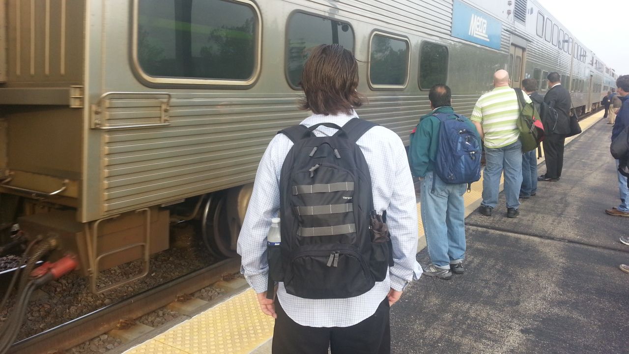 A "tactical" TARGUS laptop bag