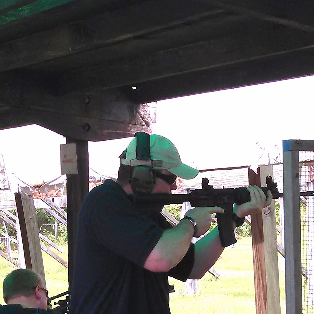 Shooting an AR-15