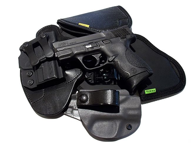 Some of the Holsters available for the M&P Shield