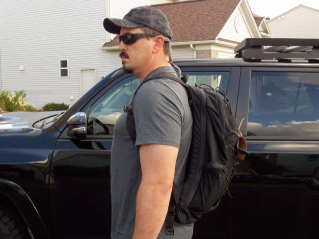 The 6'4 author wearing the Prometheus Design Werx SHADO