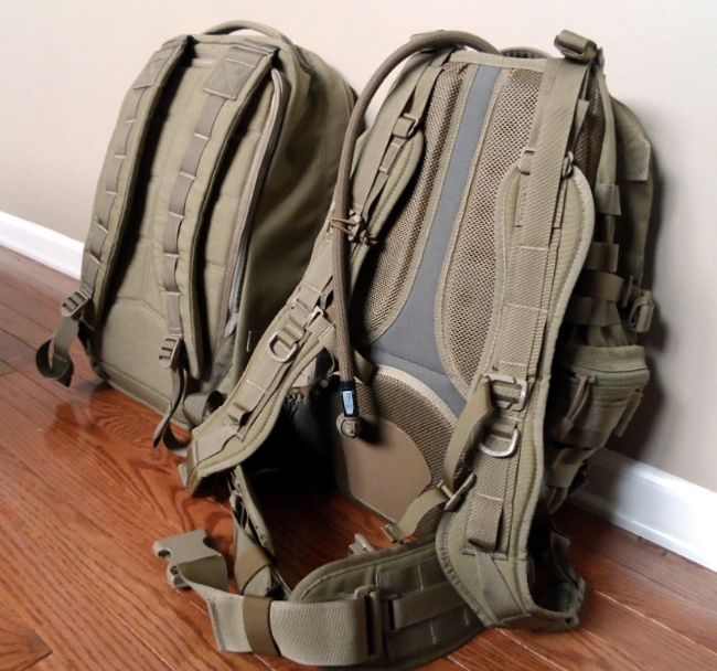 The Older Generation Fastpack EDC (foreground)