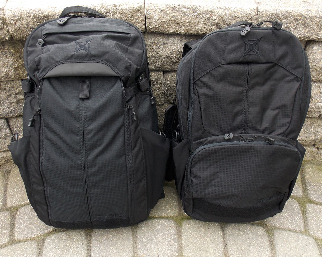 Vertx EDC Gamyt (left) and Vertx EDC Ready Pack (right)