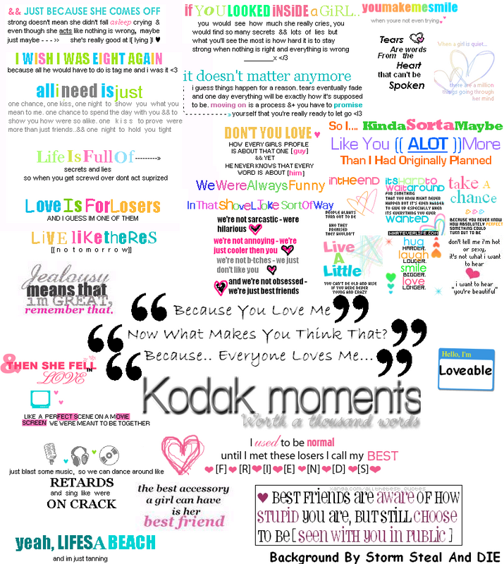 love quotes collage. myspace quotes