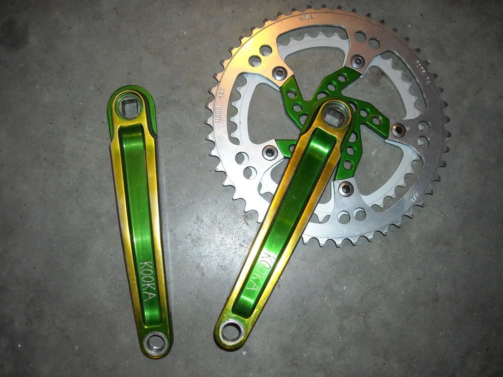 ***Cranks no longer available*****Up for barter. one set used,