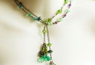 LUSH GREEN Necklace