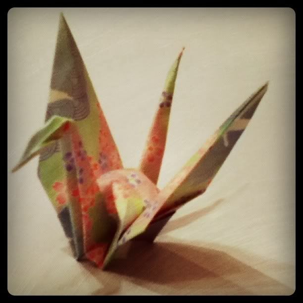 grulla origami