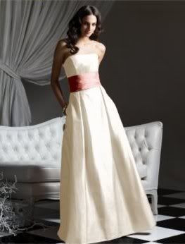 Wedding gown with pocket, strapless wedding dress