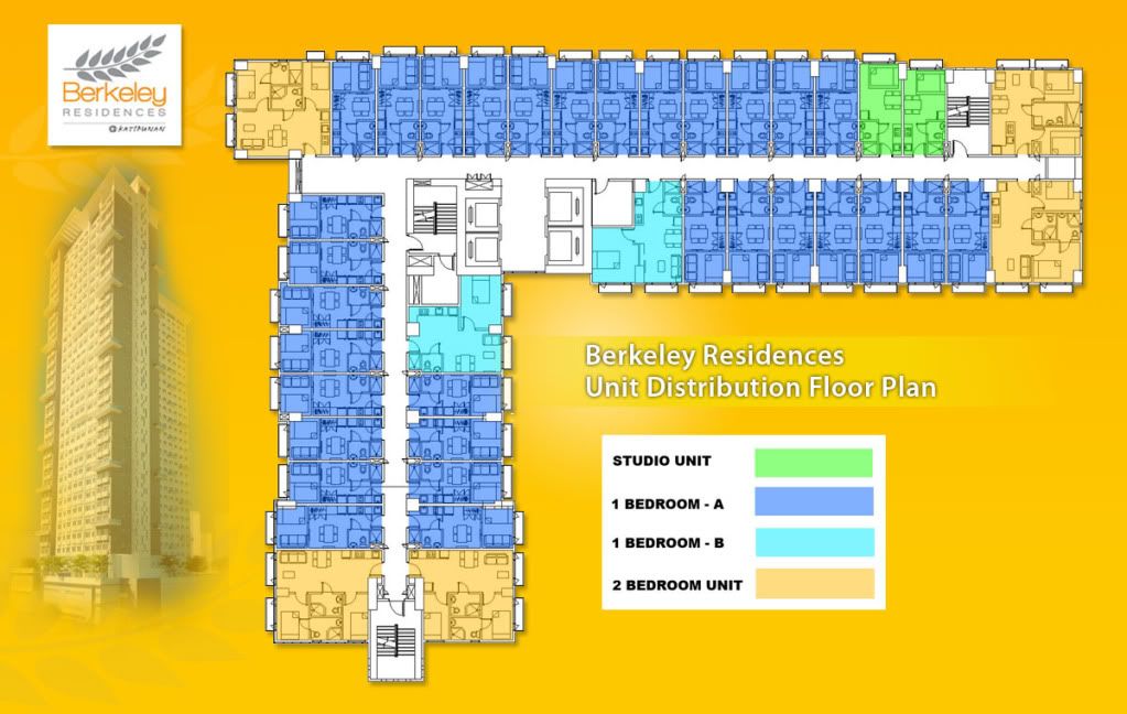 Berkeley Residences Typical Layout Berkeley Residences Typical Layout