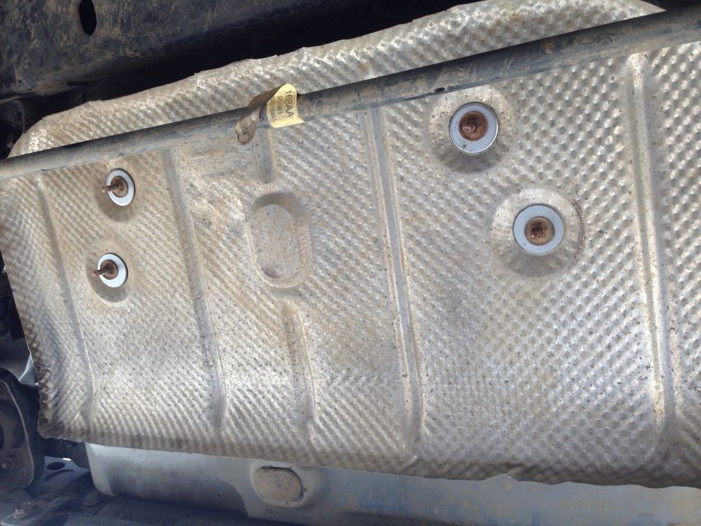 Jeep cherokee exhaust heat shield #4
