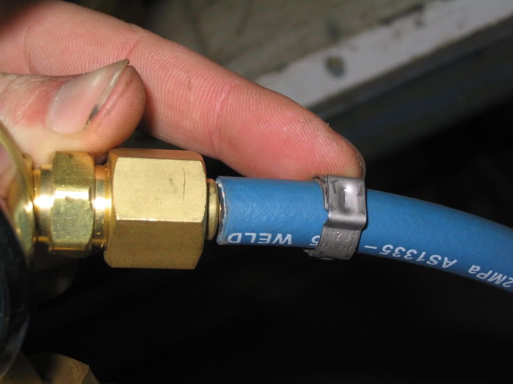 mig welder gas hose clamp? General Discussion GMHTorana