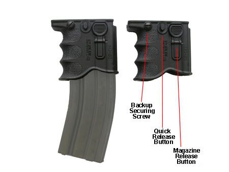 MG20 Vertical Grip Magazine Holder MG20 Vertical Grip Magazine Holder