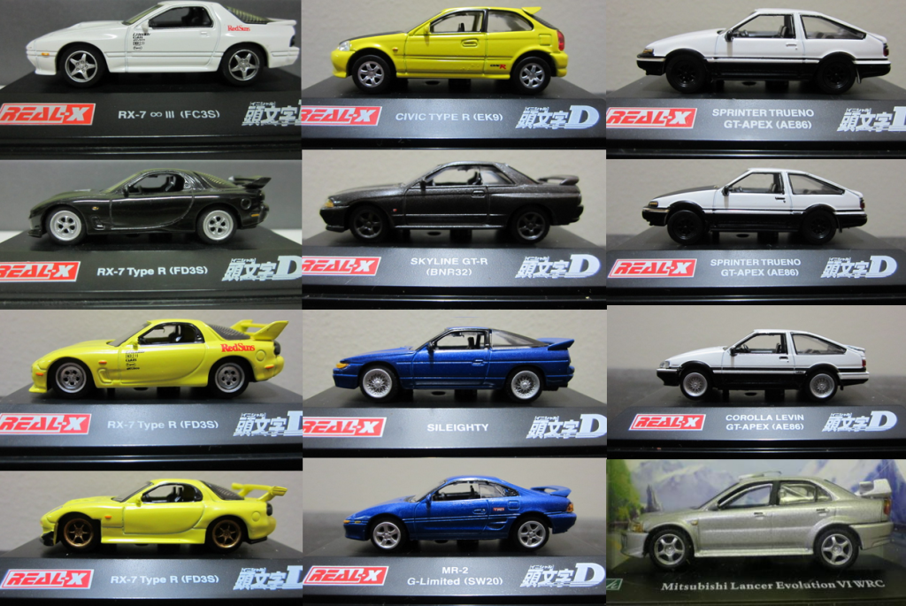 initial d car figure