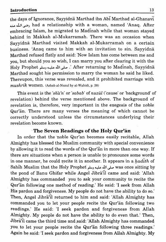 English MaarifulQuran MuftiShafi 61 - Ma'ariful Qur'an By Maulana Mufti Shafi Usmani Sah