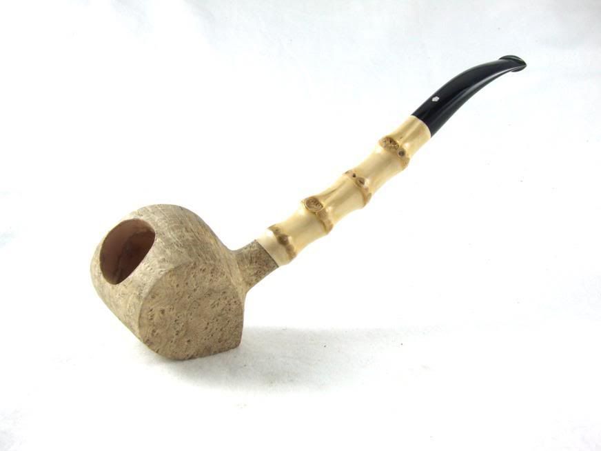 Askwith Weathered Bone Bamboo Blowfish