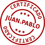 certificado por Juan Pablo
