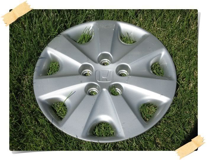 2003 Honda accord hubcaps #2