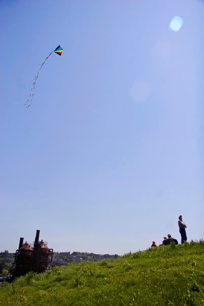 Kite at Gasworks