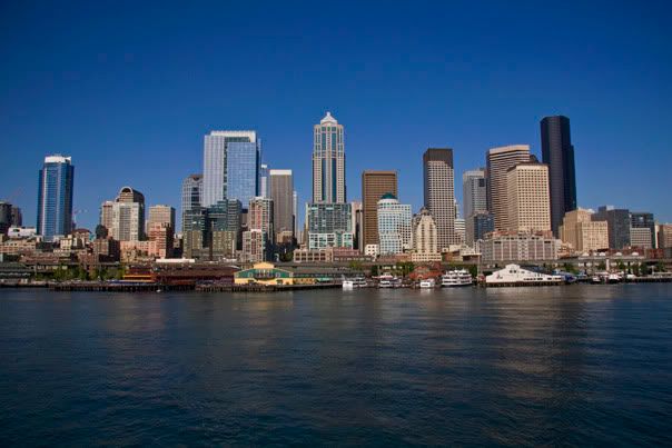 Seattle From Ferry