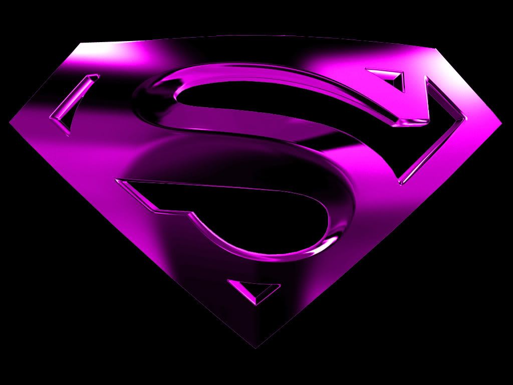 Superman Pink Logo