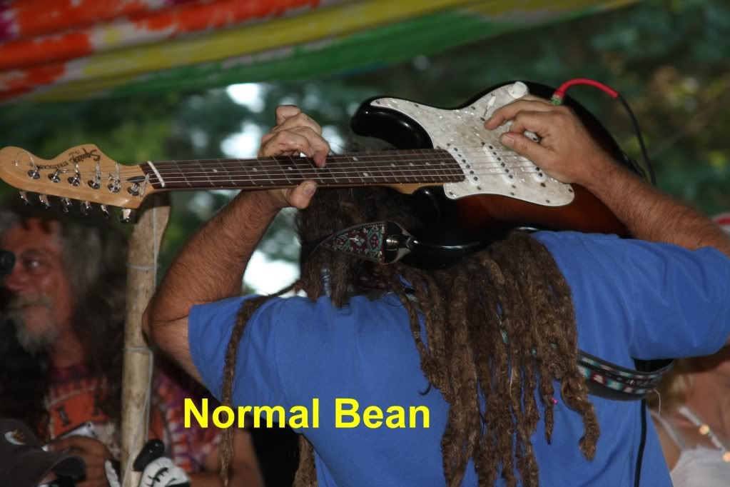 Normal Bean stunt Guitar player