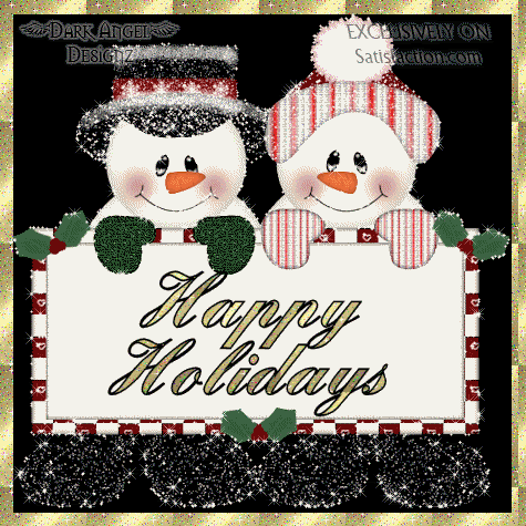 Happy Holidays Comments and Graphics for MySpace, Tagged, Facebook