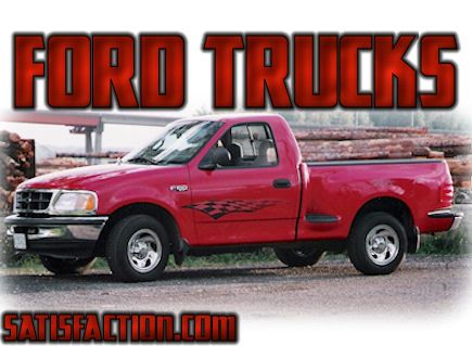 Ford Pickup Trucks, Cars Layout