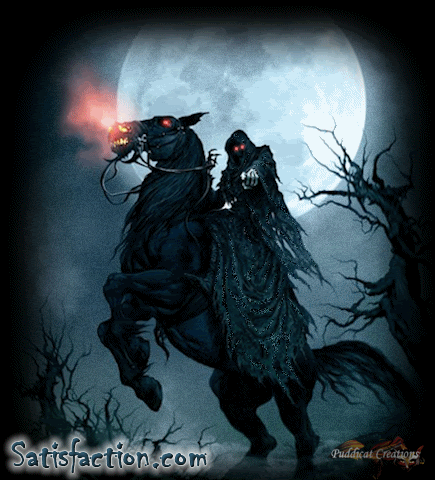 Horseman of Death, Gothic Layout