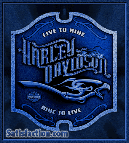 Live to Ride, Harley Davidson Layout