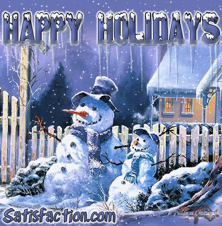 Cute Snowmen, Happy Holidays Layout