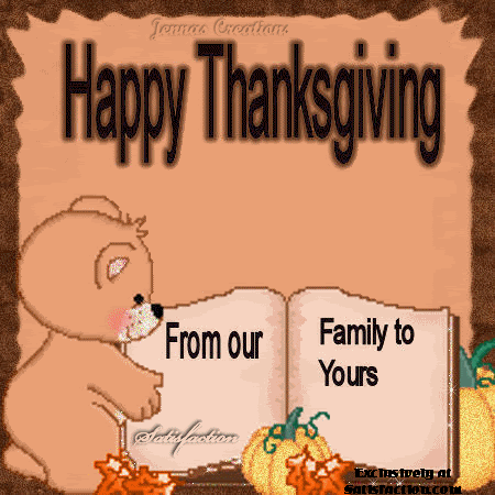 Happy Thanksgiving Comments and Graphics for MySpace, Tagged, Facebook