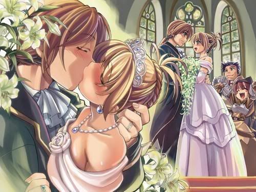 Our Wedding Kiss Pictures, Images and Photos
