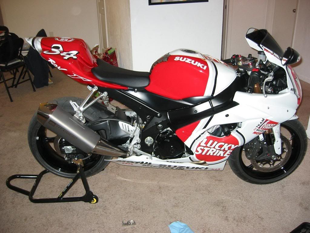 Lucky Strike Replica Gsx R Suzuki Gsx R Motorcycle Forums