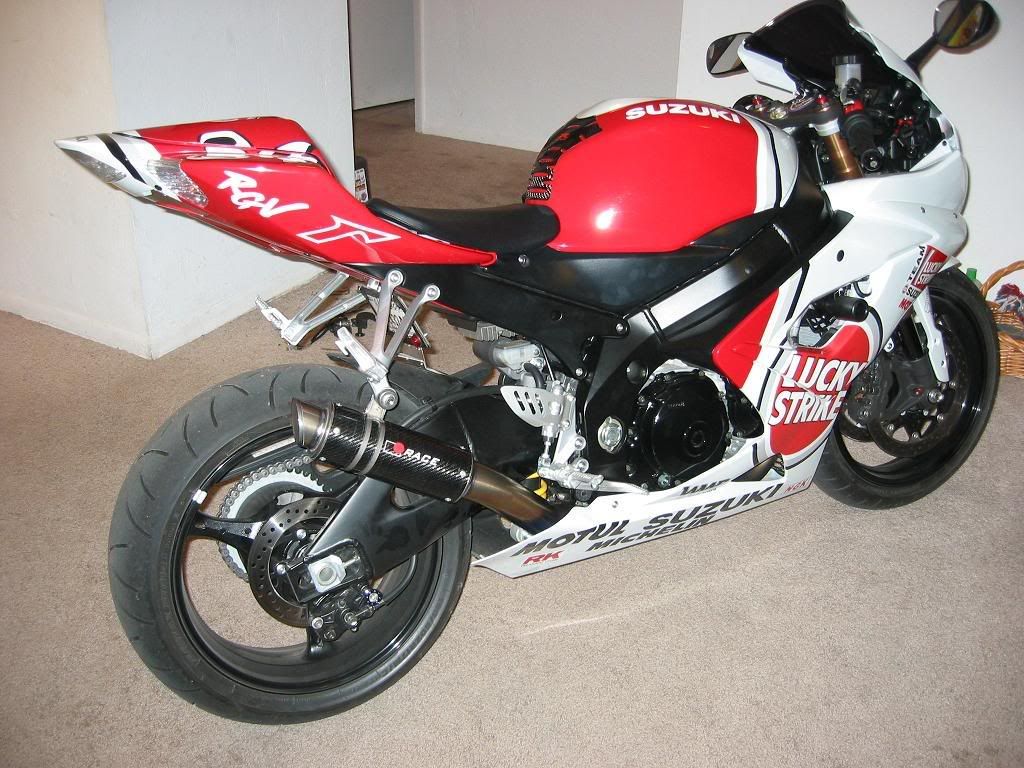 Lucky Strike Replica Gsx R Suzuki Gsx R Motorcycle Forums