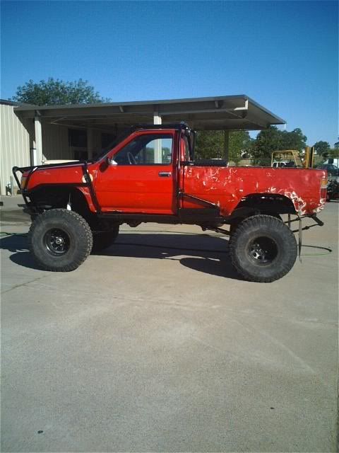 1989 Toyota truck bed length