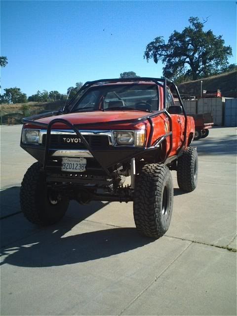 85 Toyota pickup bed length