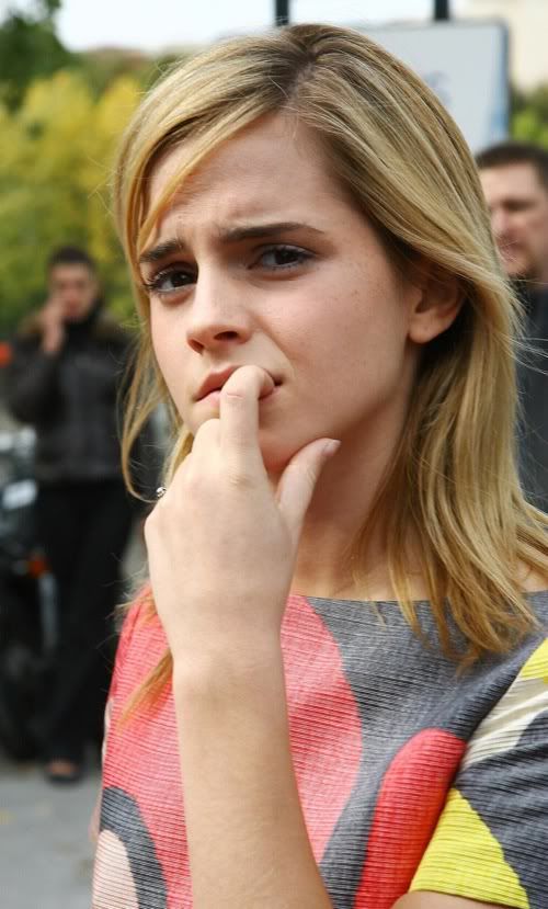 Emma Watson No Top. Emma Watson can't wait to head
