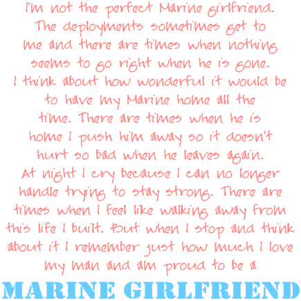 Marine Girlfriend quote Pictures, Images and Photos