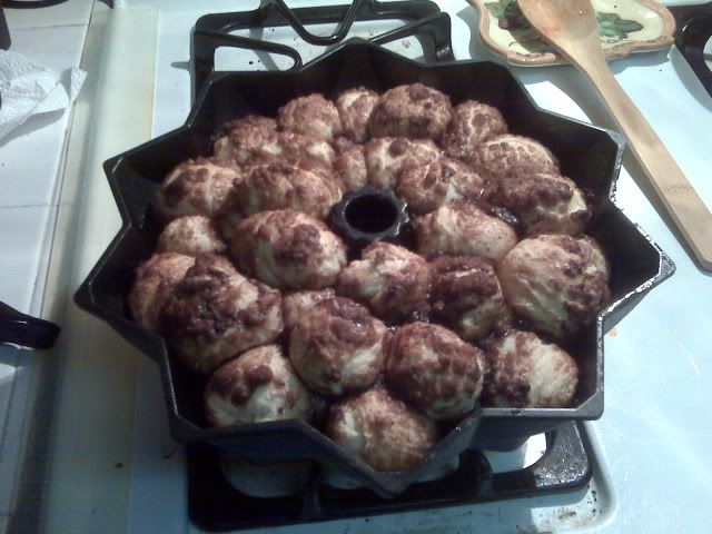 finished out of the oven