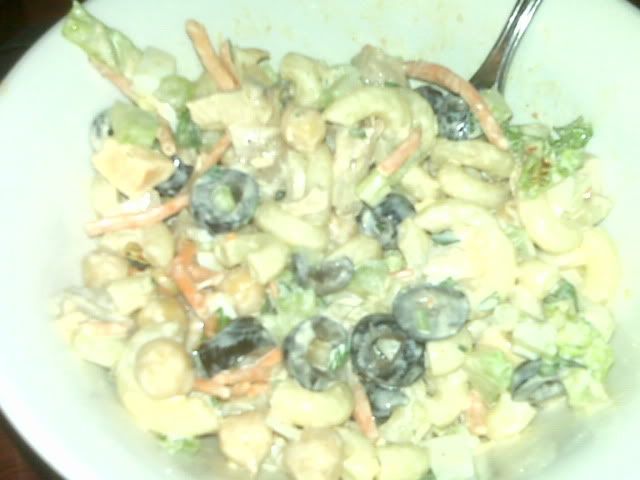 kitchen sink pasta salad
