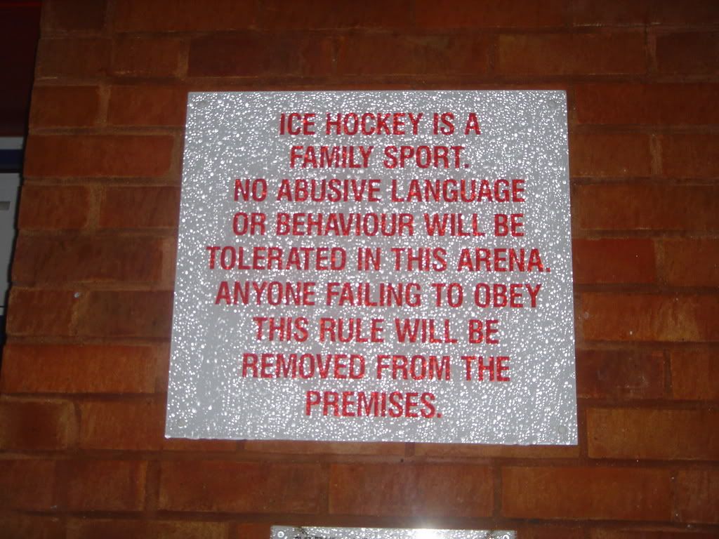 Hockey Warning
