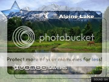 Alpine Lake screensaver