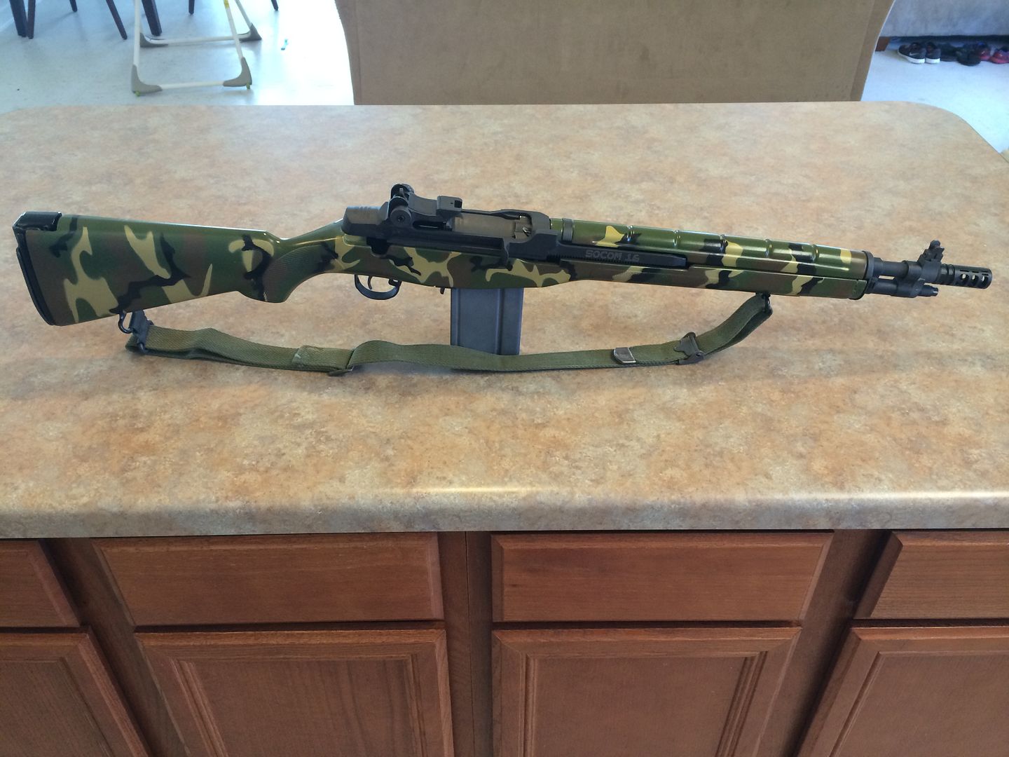 Springfield Armory Woodland Camo Stock | M14 Forum