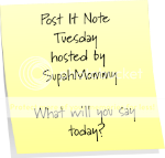 Post it Note Tuesday...My First!