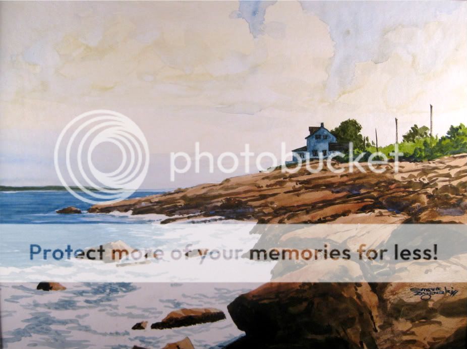 Beach Gloucester MA Zazenski Original Art Painting Cert