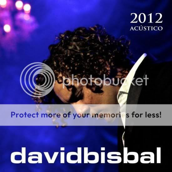 David Bisbal - Calendario Acústico 2012, portada