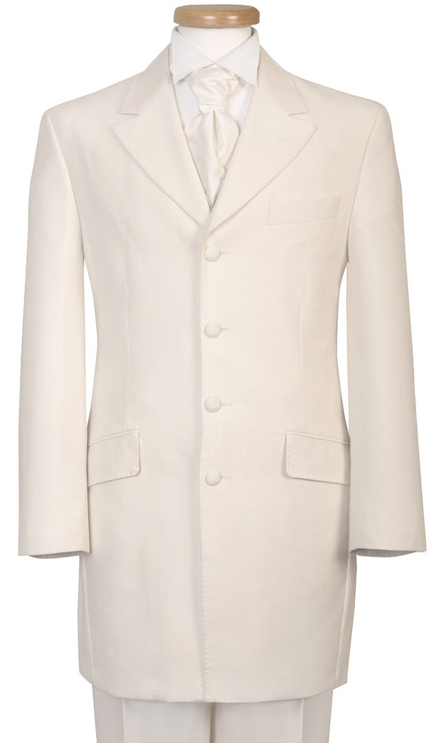 cream short jacket for wedding